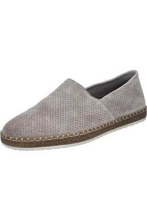Rieker Slipper, Schlupfschuh, Casual-Slipper, Mokassin mit Perforation