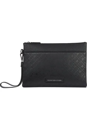 Tommy Hilfiger Geldbörse »TH MONOGRAM POUCH«, Men Geldbeute, Mini Geldbeutel, Schlüsseltasche mit Logoschriftzug