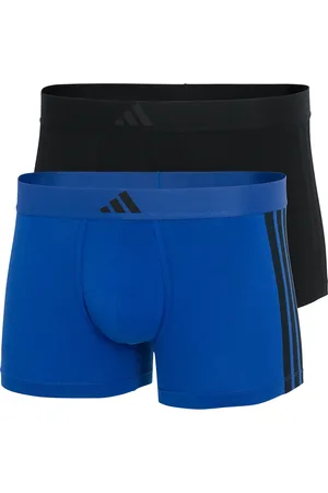 adidas Trunk »Active Flex Cotton 3 Stripes«, (2er Pack), 4-Wege-Stretch