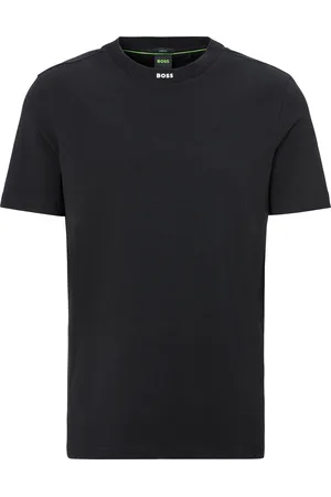 HUGO BOSS T-Shirt »Tee Rib«, mit Logo am Ausschnitt