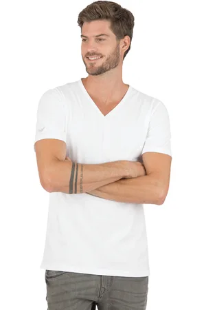 Trigema T-Shirt » V-Shirt aus 100% Bio-Baumwolle (kbA)«, (1 tlg.)