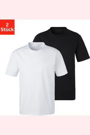Bench T-Shirt, (2er-Pack), Basic in uni