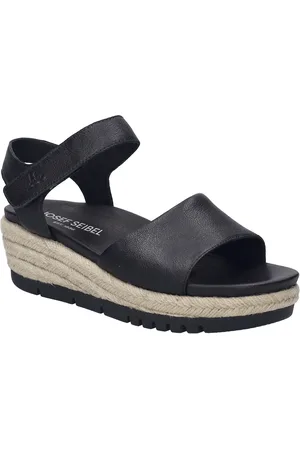 Josef Seibel Keilsandalette »Miranda 02«, Plateausandale, Sommerschuh, Klettschuh mit Keilabsatz