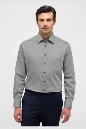 ETERNA Langarmhemd »MODERN FIT«, NON IRON (bügelfrei)