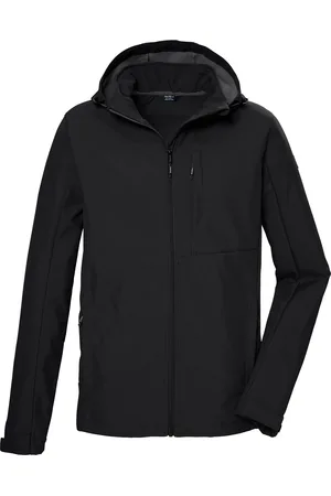 Killtec Softshelljacke »KOS 103 MN SFTSHLL JCKT«, Wasserabweisende, winddichte Softshelljacke, PFAS-frei imprägniert