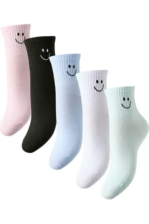 Pieces® Freizeitsocken »PCMINDRA SOCKS 5 PACK BC«, (Packung, 5 Paar)