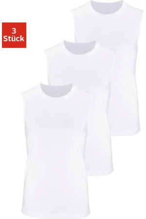 H.I.S Muscleshirt, (Packung, 3 tlg.), mit Rundhalsausschnitt