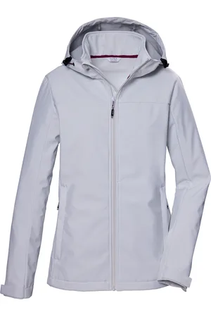 Killtec Softshelljacke »KOS 102 WMN SFTSHLL JCKT«, Wasserabweisende, atmungsaktive Softshelljacke, PFAS-frei imprägniert