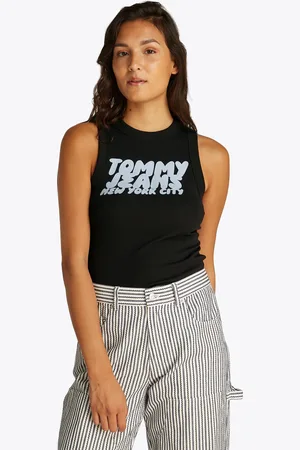 Tommy Hilfiger Tanktop »TJW SLIM SH TJ BUBBLE TANK«, mit Logodruck