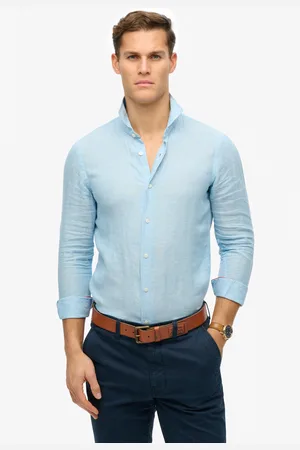Superdry Langarmhemd »VACATION L/S LINEN SHIRT«