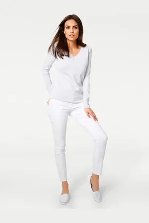 Heine Strickpullover »V-Pullover«