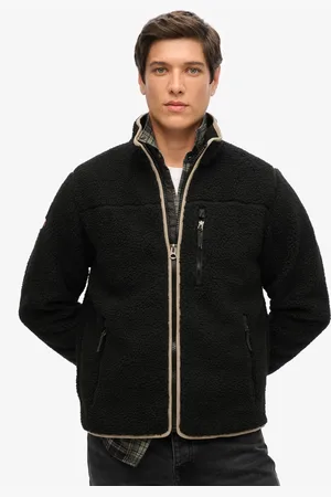 Superdry Fleecejacke »OUTDOOR FULL ZIP FLEECE«, ohne Kapuze