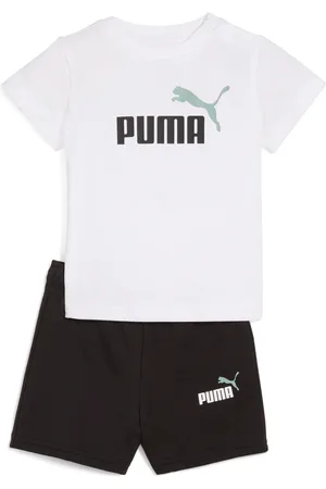 PUMA Trainingsanzug »MINICATS ESS TEE AND SHORTS SET INF«, (2 tlg.)