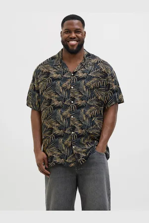JACK & JONES Kurzarmhemd »JJEJEFF TROPICAL AOP RESORT SHIRT SN PLS«