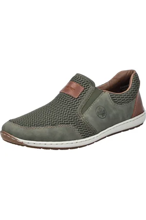 Rieker Slipper, Sommerschuh, Schlupfschuh, Freizeitschuh mit kontrastfarbenen Besätzen