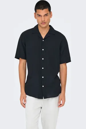 Only & Sons Kurzarmhemd »ONSCAIDEN SS SOLID RESORT LINEN NOOS«
