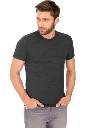 Trigema T-Shirt » Slim Fit T-Shirt aus DELUXE Baumwolle«, (1 tlg.)
