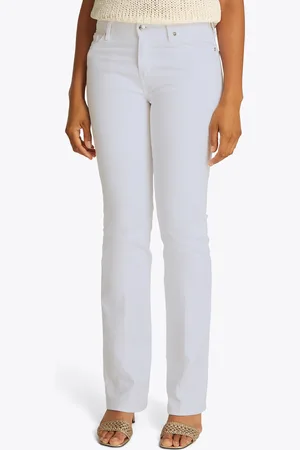 Tommy Hilfiger Bootcut-Jeans »Bootcut Regular Waist«, mittlere normale Leibhöhe, mit Bügelfalten, mit Nieten