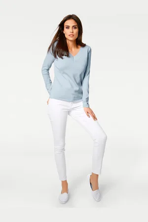 Heine Strickpullover »V-Pullover«