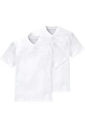 Schiesser V-Shirt »"Essentials"«, (2er-Pack), mit V-Ausschnitt