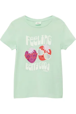QS by s.Oliver T-Shirt, im Loose Fit mit Effektprint