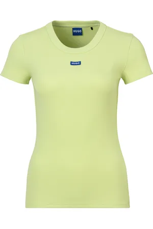 Hugo Blue T-Shirt »Easy Tee_B«, mit HUGO Aufnäher