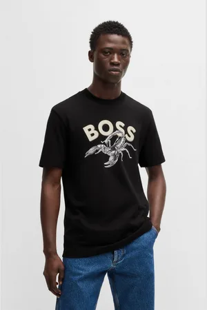 HUGO BOSS T-Shirt »Te_Bossfish«, mit Aufdruck