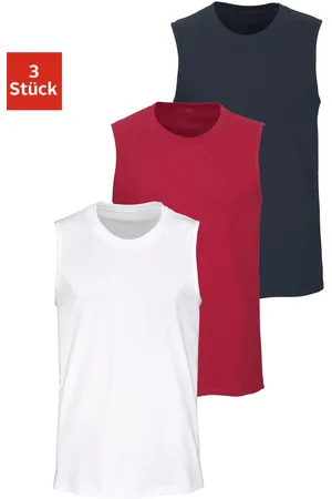 H.I.S Muscleshirt, (Packung, 3 tlg.), mit Rundhalsausschnitt