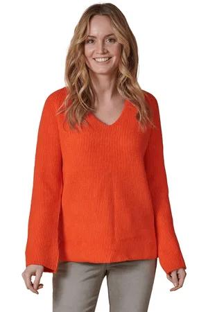 Zhrill Strickpullover »FREESA«, mit Logo Stickerei am Ärmel