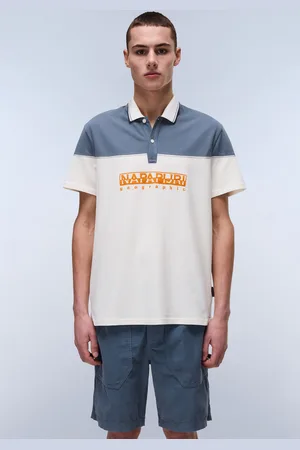 Napapijri Poloshirt »E-SATURNIA SS«, Mit Rundhalsausschnitt