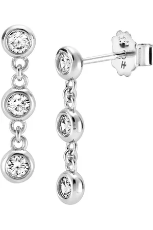 Daniel Hechter Paar Ohrstecker »Schmuck Geschenk Silber 925 Ohrschmuck Ohrringe«, mit Zirkonia (synth.)
