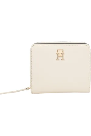 Tommy Hilfiger Geldbörse »TH LOGOTAPE MED ZA«, Damen Geldbeutel, Portemonnaie, Kartenetui mit edelm TH-Logo-Element