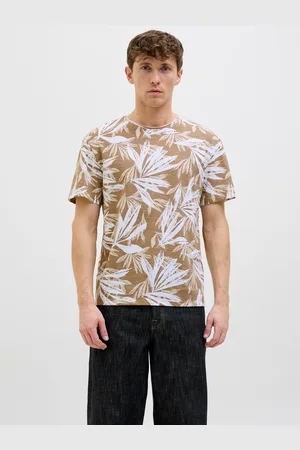 JACK & JONES Rundhalsshirt »JJEBRYAN AOP TEE S/S O-NECK NOOS«, mit All-Over Print