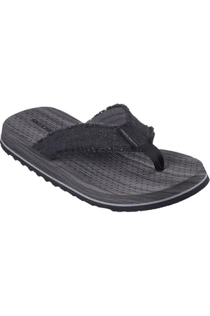 Skechers Zehentrenner »TANTRIC-FRITZ«, Sommerschuh, Schlappen, Poolslides, Badeschuh, mit weichem Zehensteg