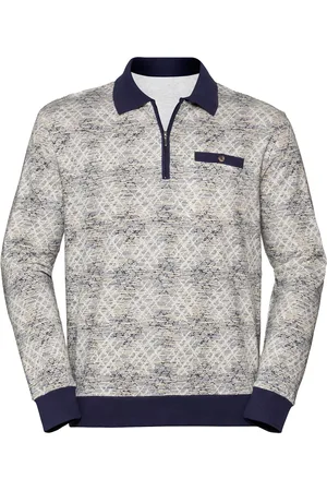 marco donati Poloshirt »Langarm-Poloshirt«, (1 tlg.)