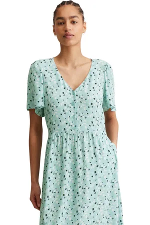 Marc O’ Polo Sommerkleid, mit elastischer Taille und Allover-Print