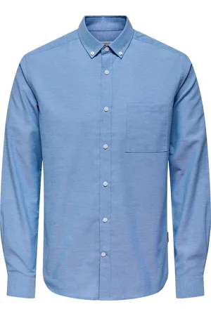 Only & Sons Langarmhemd »ONSALVARES SLIM LS OXFORD SHIRT OTL«