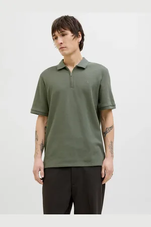 JACK & JONES Poloshirt »JJEAUSTIN ZIP POLO SS NOOS«