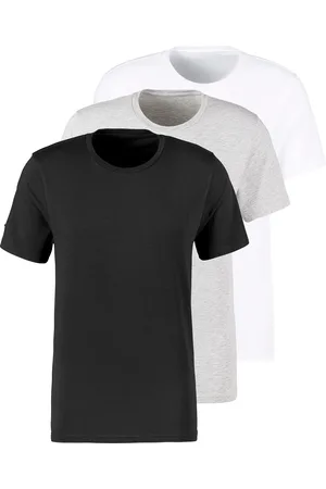 Bruno Banani T-Shirt, (Packung, 3 tlg.), mit Rundhals-Ausschnitt