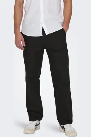 Only & Sons Trainingshose »ONSSINUS LOOSE 0007 COT LIN PANT NOOS«