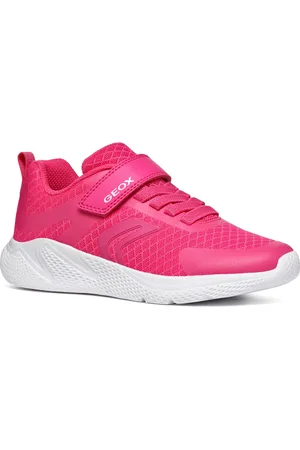 Geox Sneaker »J SPRINTYE GIRL«, Freizeitschuh, Schlupfschuh mit Klettverschluss