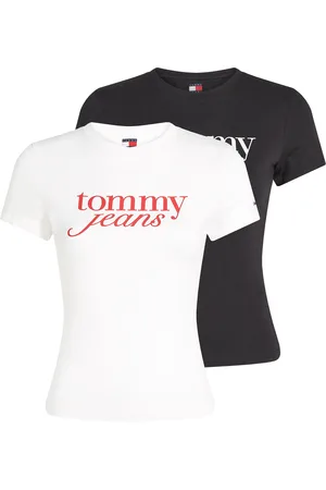 Tommy Hilfiger T-Shirt »TJW 2PACK ESSENTIAL LOGO TEE«, (Packung, 2 tlg.), mit Logodruck