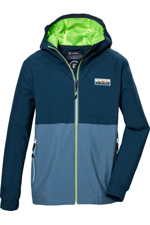 Killtec Funktionsjacke »KOS 141 BYS JCKT«, Wasserdichte Kinderjacke, Colourblock, reflektierend, PFAS-frei