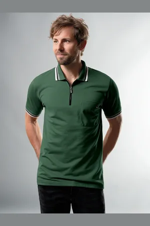 Trigema Poloshirt » Poloshirt mit Reißverschluss«, (1 tlg.)