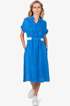 Sportalm Sommerkleid, mit Kontraststreifen in der Taille