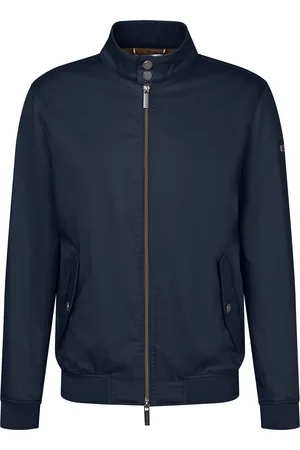 Bugatti Blouson, ohne Kapuze, mit Stehkragen & Strickdetails