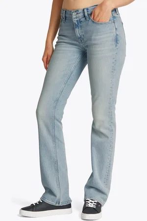 Tommy Hilfiger Bootcut-Jeans »Maddie Mid Rise Bootcut«, in hellblauer Waschung