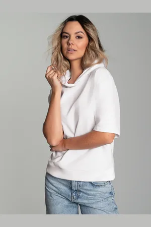 Trigema Kapuzensweatshirt » Kurzarm Cropped Hoodie«