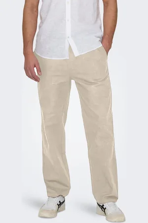 Only & Sons Trainingshose »ONSSINUS LOOSE 0007 COT LIN PANT NOOS«