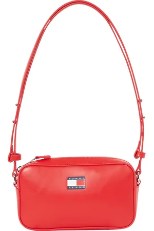 Tommy Hilfiger Umhängetasche »TJW ESS MUST CONVERTIBLE CAMERA«, Damen Abendtasche, Schultertasche, Mini Bag mit Logoflagge